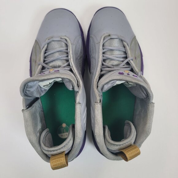 Nike Air Max Pillar 2012 Men\'s Gray Purple Sneakers 525226-003 US Size 10